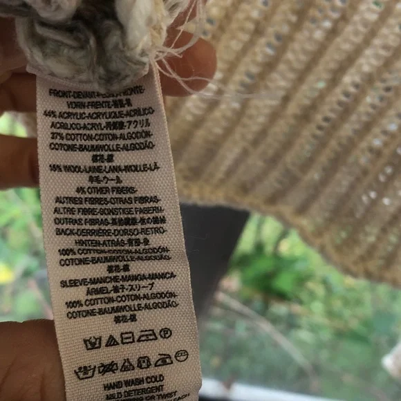 Free People Snowflake Crochet Sweater - Picture 6 of 6